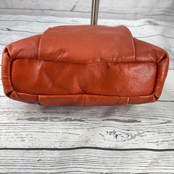 Coach hobo orange Madison Isabelle Leather shoulder - Picture 13 of 16